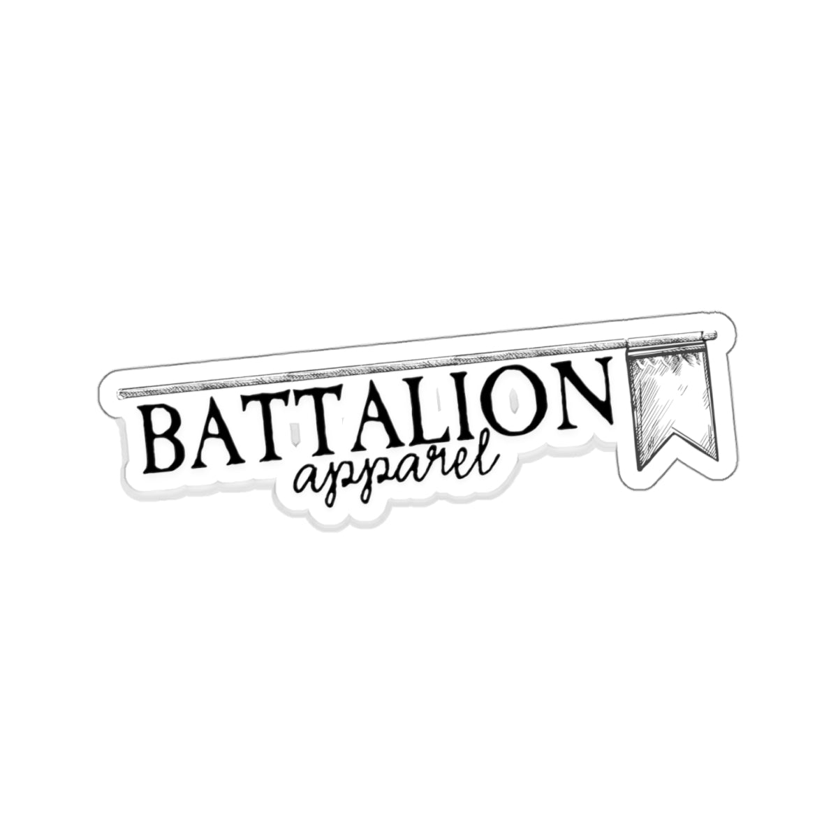 Battalion Apparel Sticker